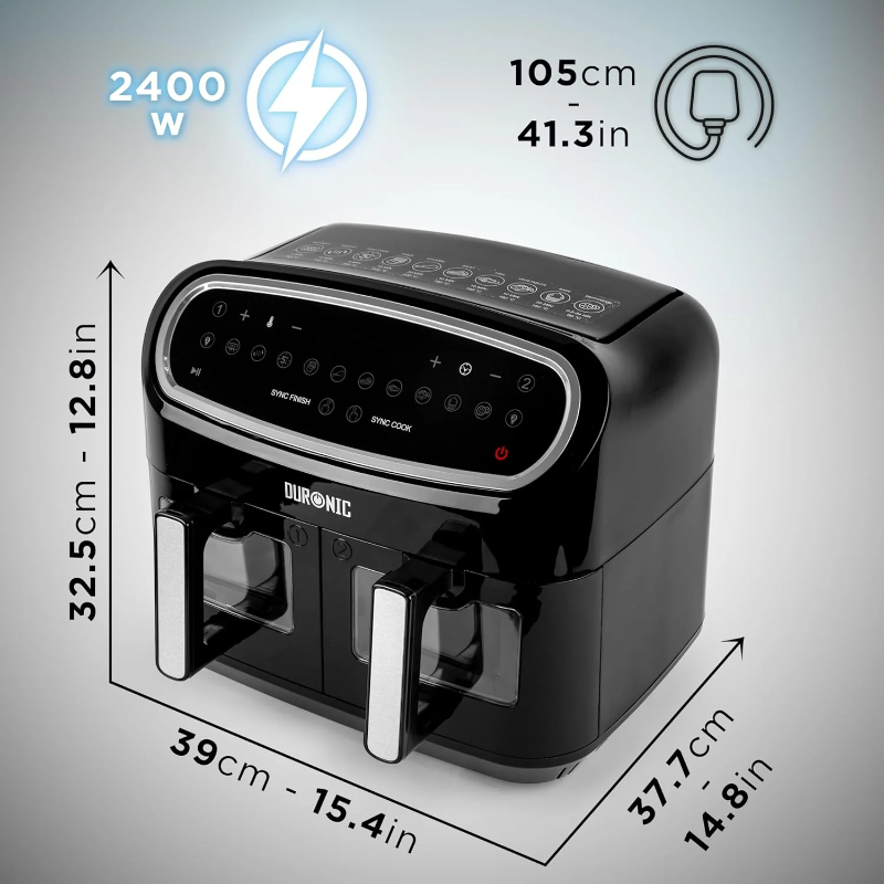 duronic-af34-bg-10-programas-5-l-1-de-10-l-2400-w-2